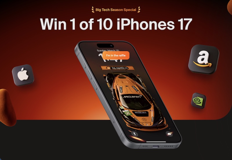 IQ Option Launches Big Tech Season Special 2026 with Deposit-Based Raffle and Earnings Season Bonuses