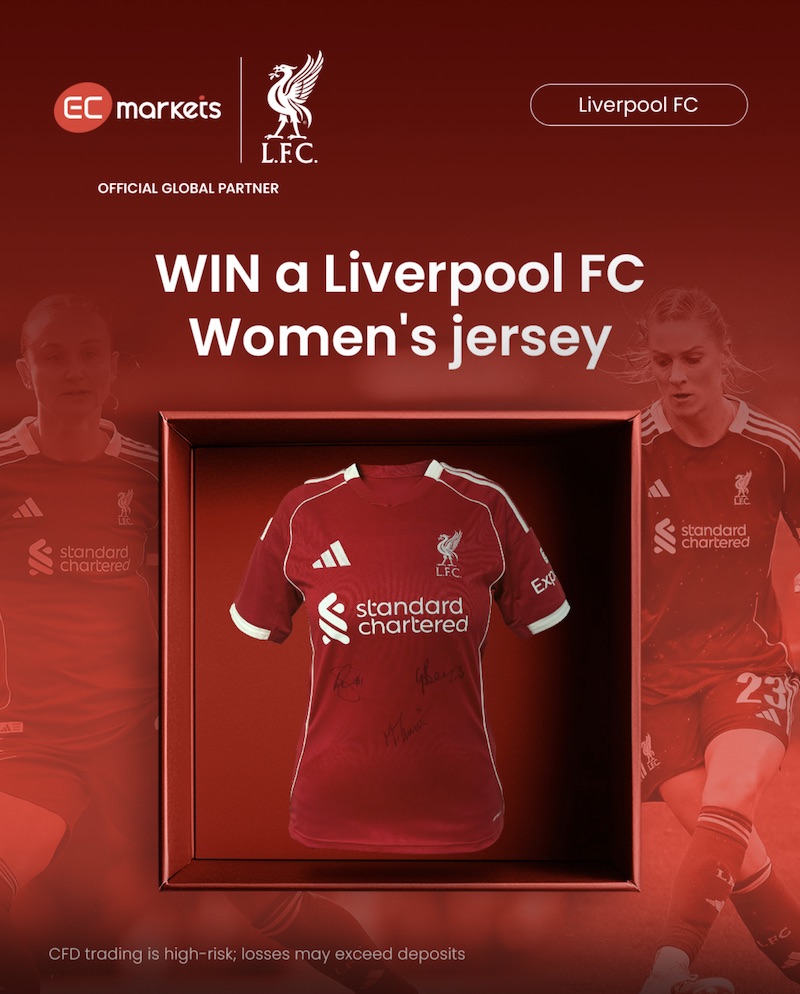 EC Markets Launches Limited-Time Giveaway Featuring Signed Liverpool FC Women Jersey