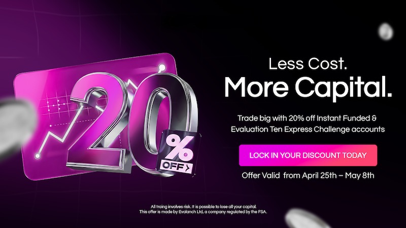 Trade Smarter This Season: TenTrade Rolls Out 20% Off Funded Accounts for a Limited Time