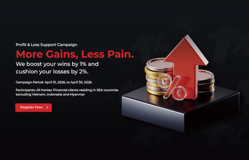 Hantec Financial Launches April Campaign Offering 1% Profit Boost and 2% Loss Support for SEA Traders