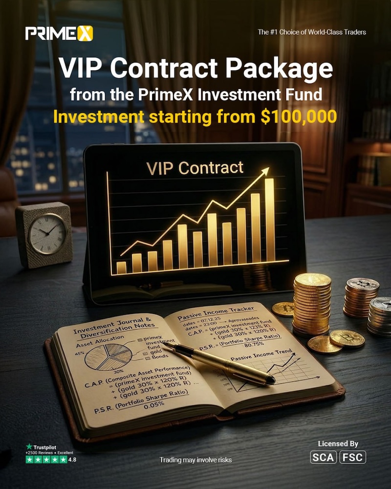 PrimeX Capital Unveils High-Growth Investment Fund With Managed Forex Strategies and Exclusive VIP Access