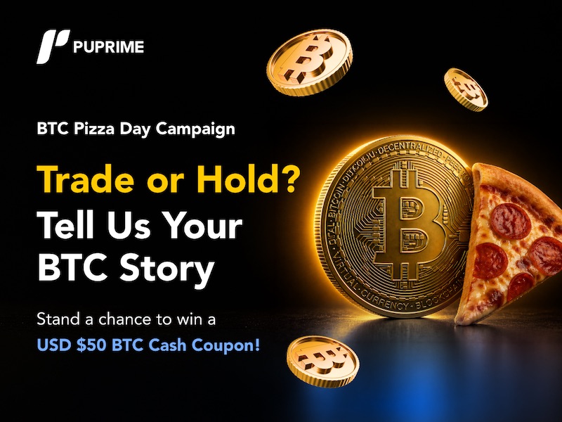 PU Prime Turns Bitcoin Nostalgia Into Rewards With BTC Pizza Day $50 Cash Coupon Giveaway