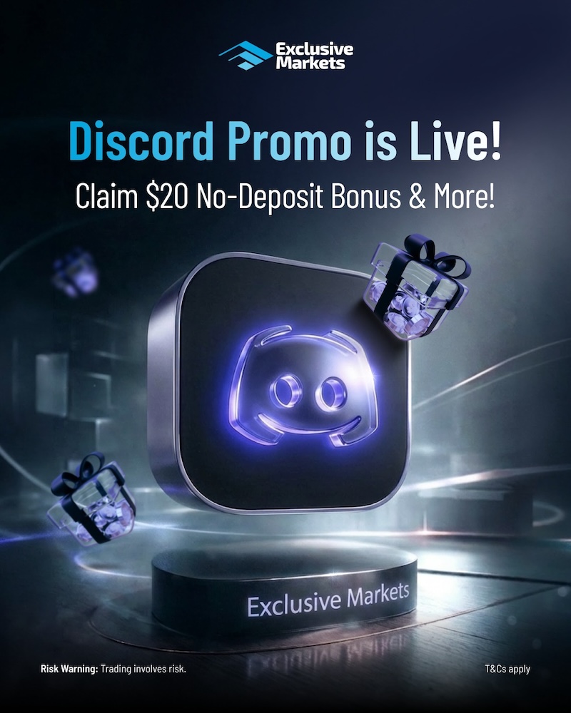 Exclusive Markets No Deposit Bonus - $20 Welcome Bonus