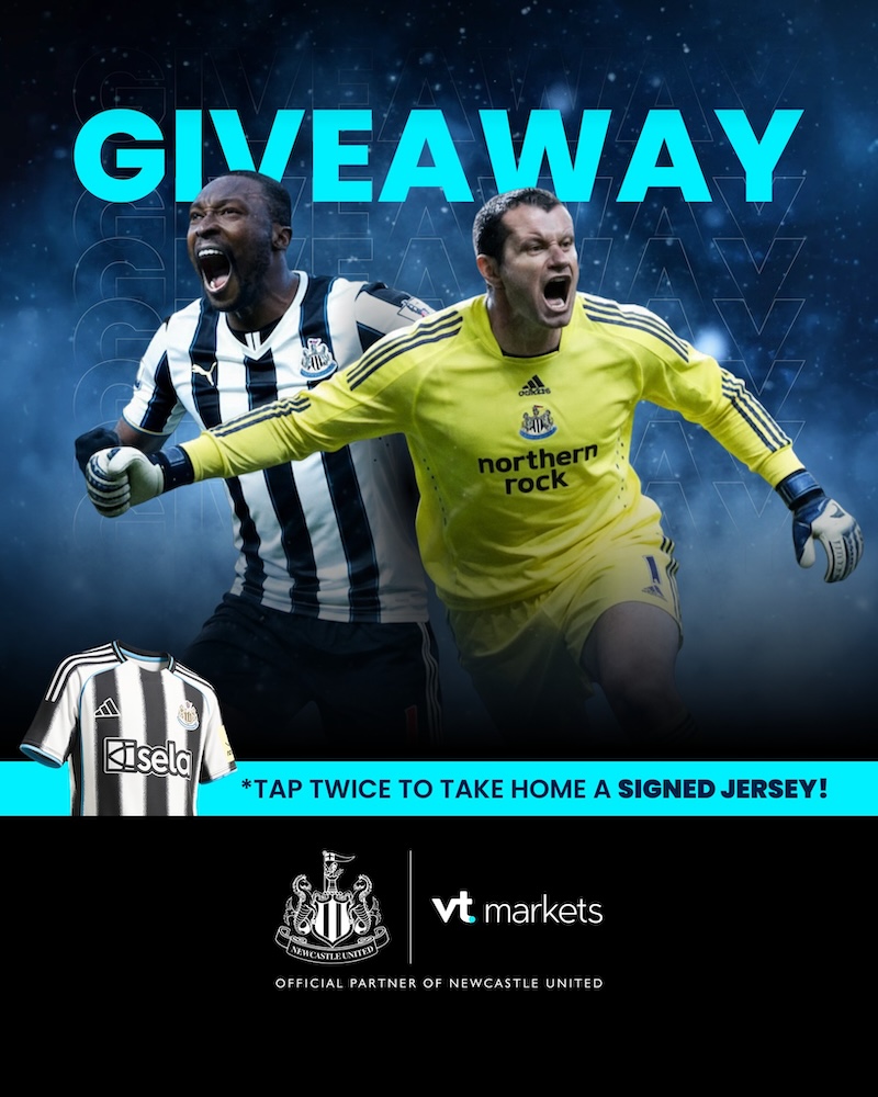 VT Markets Celebrates Newcastle United Partnership with Exclusive Signed Jersey Giveaway