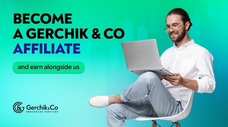 Gerchik & Co Affiliate Program Offers Up to 40% Profit Share for Referred Client Activity