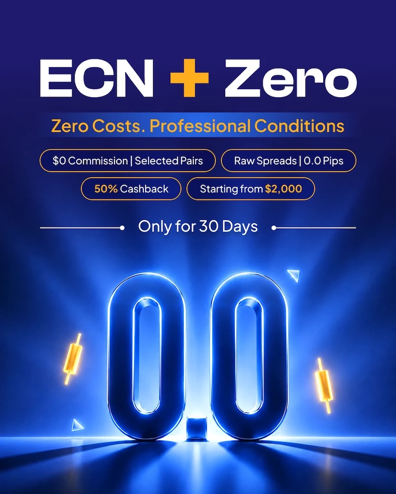 OtetMarkets Launches ECN+ Zero Campaign With Zero Commission Forex Trading and 50% Withdrawable Cashback