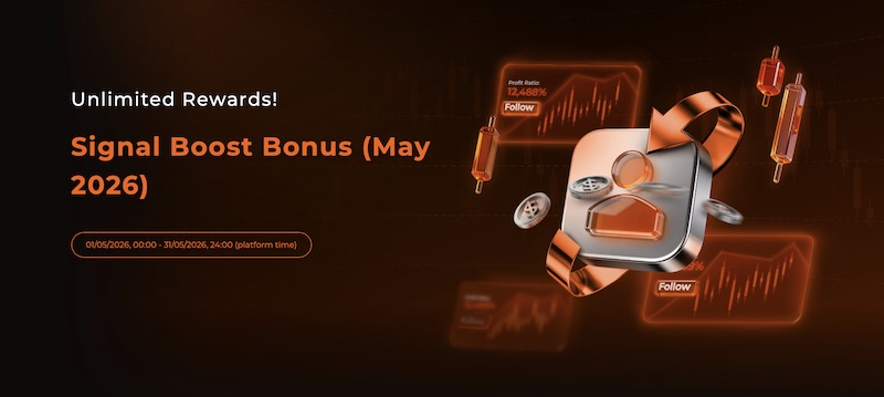 WeTrade Launches May 2026 Signal Boost Bonus with Unlimited Earnings for Strategy Providers
