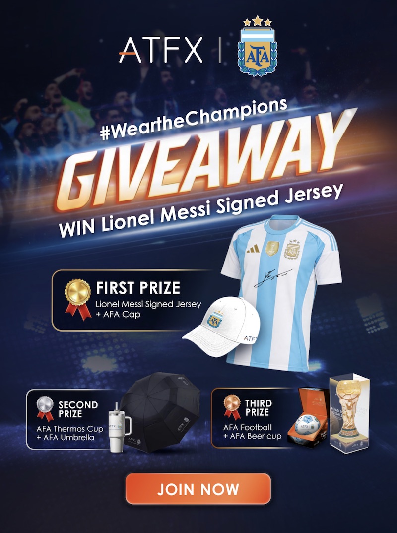 ATFX Launches “Wear the Champions Giveaway” with AFA Official Offering Signed Lionel Messi Jersey Prize