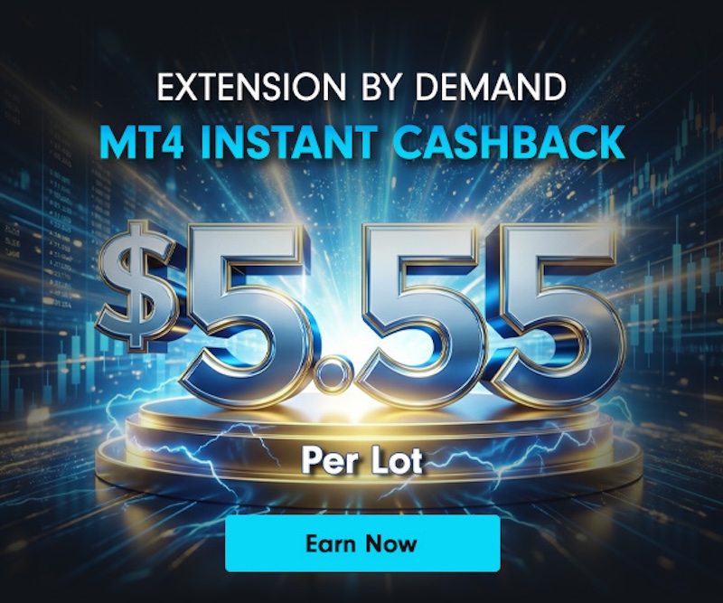 Traders Trust Extends MT4 Instant Cashback Promotion: Earn Up to $5.55 Per Lot on FX & Metals Until May 31, 2026