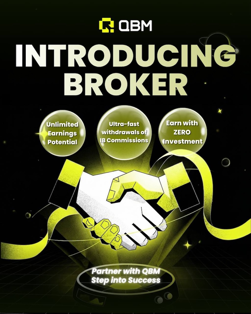 QBM Launches Lifetime Passive Income Program for Forex & Gold CFD Community Leaders