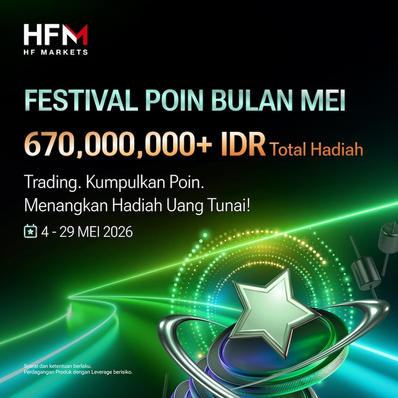 May Point Festival 2026: HFM Indonesia Launches 670 Million IDR Trading Rewards Campaign