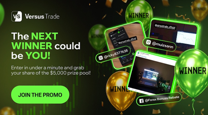 Versus Trade Marks Its Birthday with $5,000 Trading Workspace Challenge for Active Traders