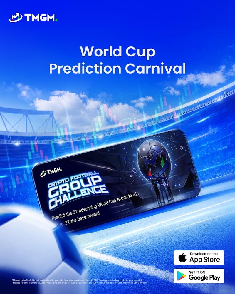 TMGM Launches World Cup Prediction Event With Rewards for Trading and Successful Match Forecasts