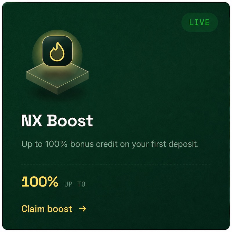 FXNX Launches NX Boost Promotion with Up to 100% Bonus Credit on First Deposit