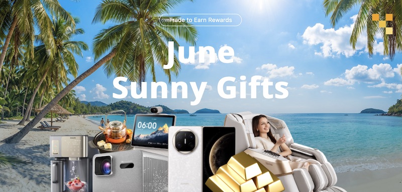 Mega Fusion Launches June 2026 “Sunny Gifts” Trade-to-Earn Rewards Event with Tiered Deposit Prizes