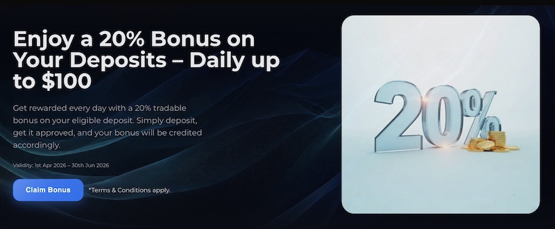 Giraffe Markets - 20% Deposit Bonus