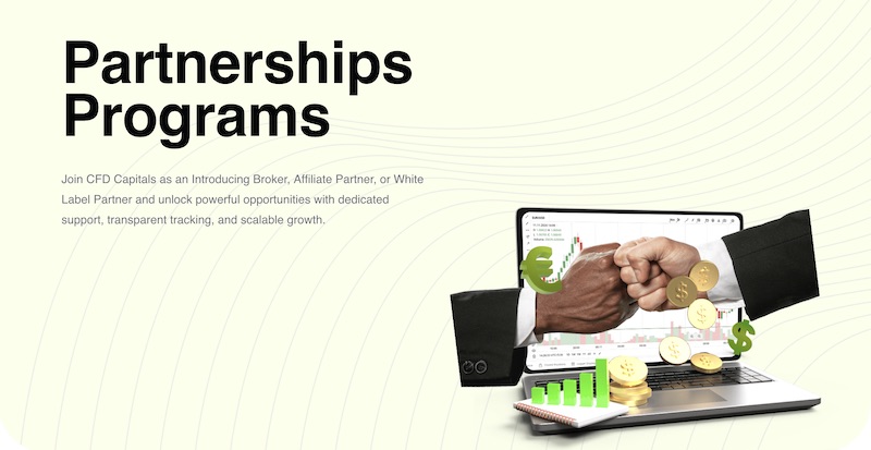 CFD Capitals Expands Partnership Programs with IB, Affiliate, and White Label Opportunities for Long-Term Business Growth