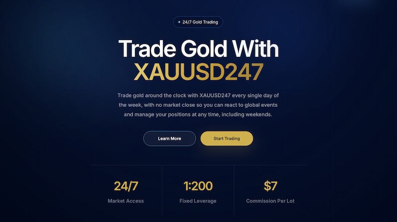 LiquidBrokers Launches XAUUSD247 for 24/7 Gold Trading with Weekend Market Access and Fixed 1:200 Leverage
