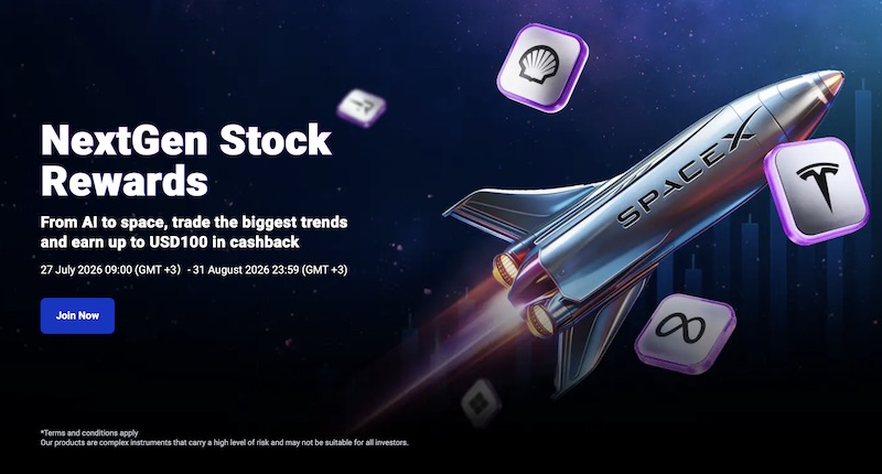 VT Markets NextGen Stock Rewards Campaign Offers Up to USD100 Cashback on US Stock and ETF CFD Trading