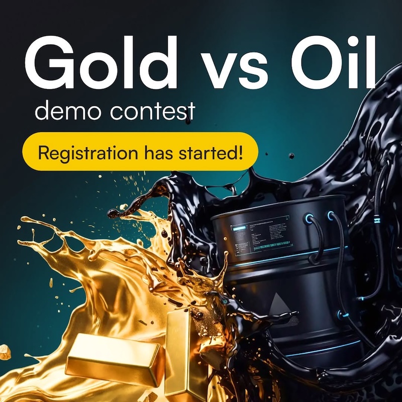 Gold vs Oil Demo Contest: Headway Offers $3,150 Prize Pool and 50% Team Bonus