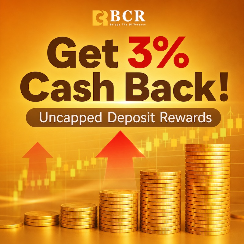BCR Launches August 2026 3% Cash Reward Promotion for Eligible BVI Clients