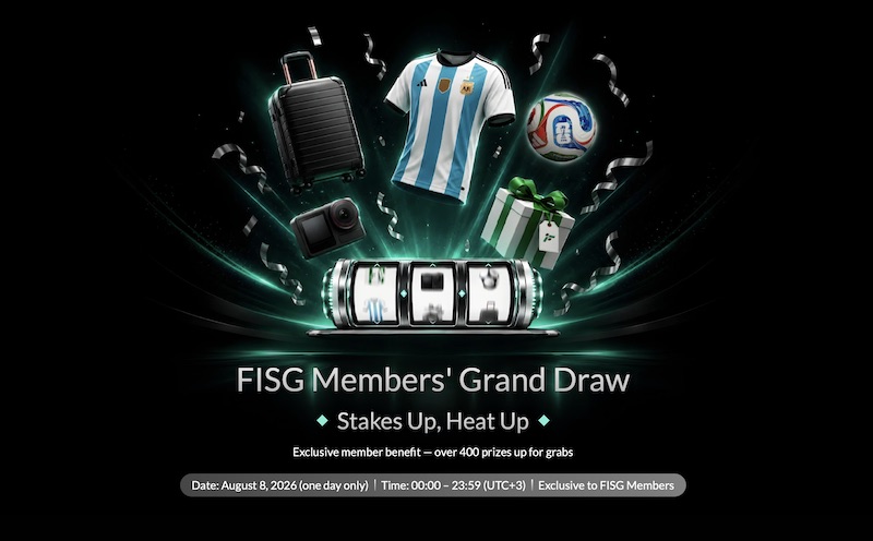 FISG Members’ Grand Draw Returns on August 8 with More Than 400 Exclusive Prizes for Eligible Members