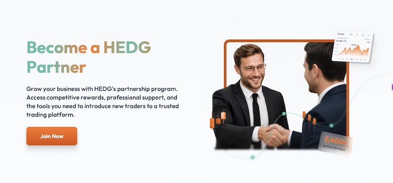 HEDG Partnership Program Offers Competitive Rewards and Dedicated Support for Partners