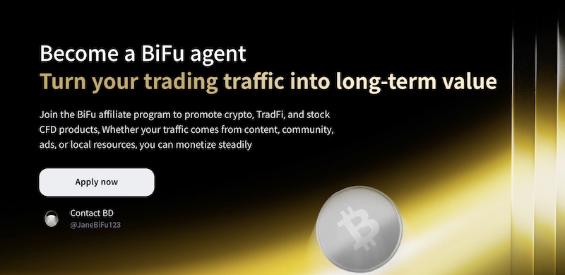 BiFu Affiliate Program Opens Agent Opportunities for Multi-Product Trading Rebates