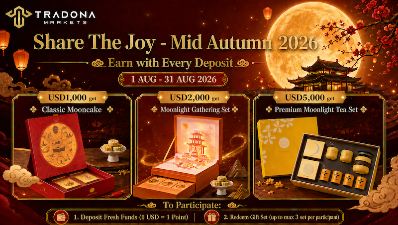 Tradona Launches Mid-Autumn 2026 Loyalty Promotion With Exclusive Mooncake Gift Sets for Qualifying Deposits