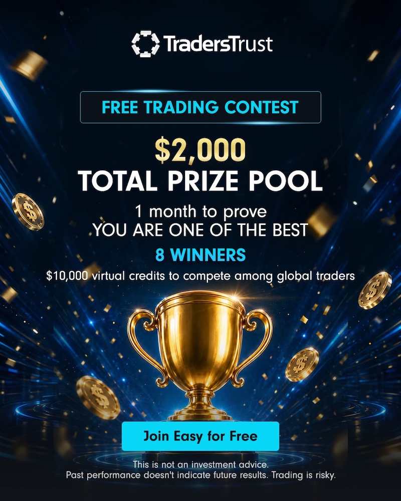 TradersTrust September 2026 Free Forex Trading Contest Offers 8 Winners in LATAM and Japan