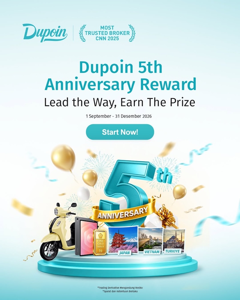Dupoin Indonesia Celebrates 5th Anniversary With Trading-Based Rewards Through December 2026