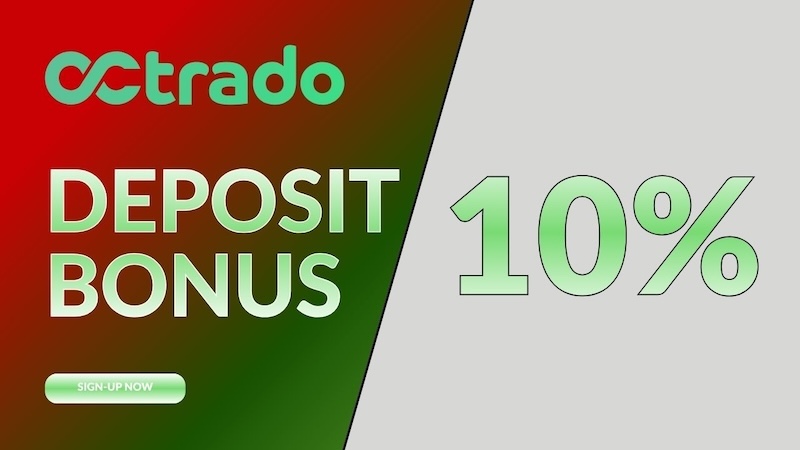 Octrado - 10% Deposit Bonus