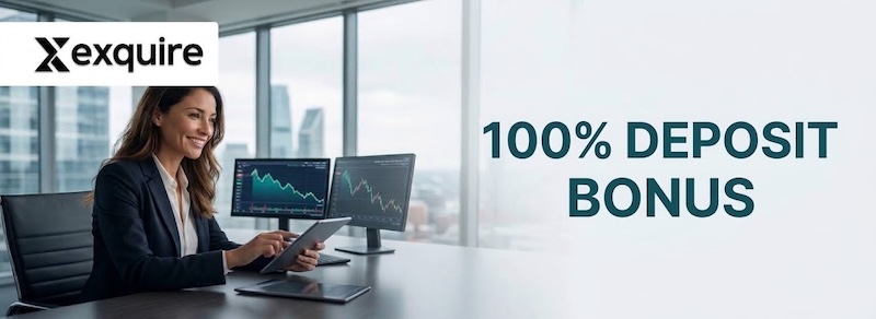 Exquire - 100% Welcome Bonus