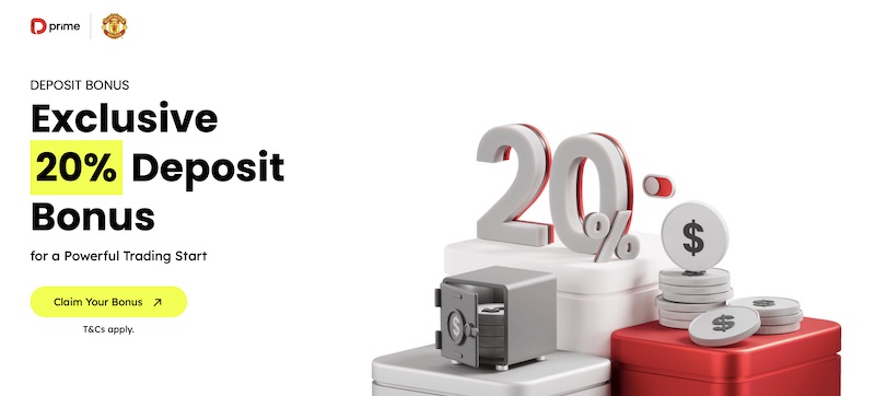 D Prime - 20% Deposit Bonus