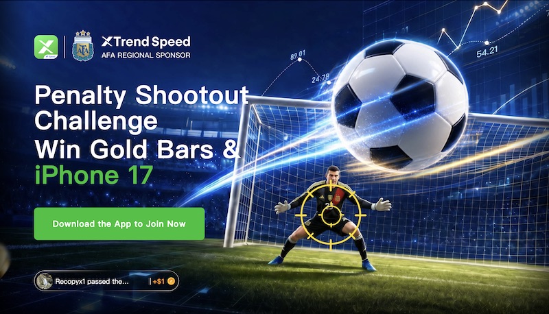XTrend Speed Launches Penalty Shootout Challenge With Gold Bars, Credits and iPhone 17 Pro Max Prizes