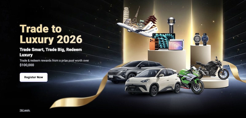 VT Markets “Trade to Luxury 2026”: Trade Smart, Trade Big, Redeem Luxury Rewards Worth Over $100,000
