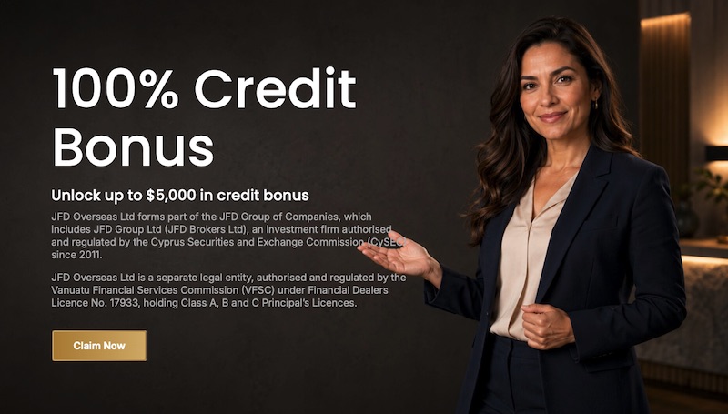 JFD - 100% Credit Bonus