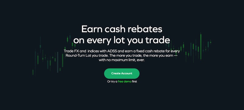 ADSS Offers Unlimited Cash Rebates on Eligible FX and Index Trades