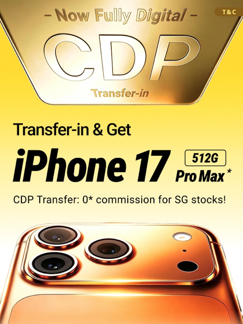 Tiger Brokers Singapore Launches Digital Transfer-In Campaign With Rewards Up to iPhone 17 Pro Max
