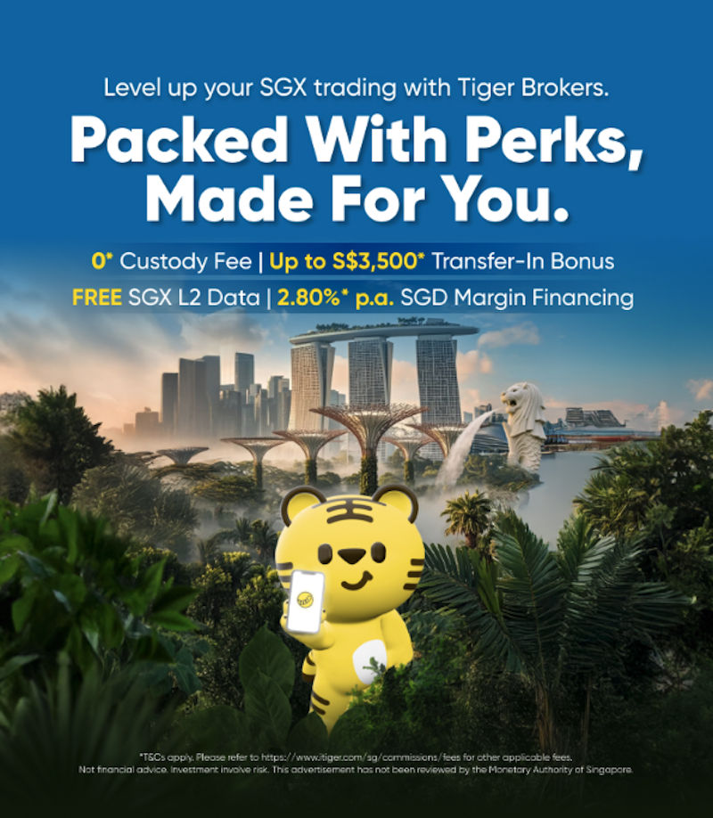 Tiger Brokers Highlights Four Exclusive Singapore Market Promotions for Investors