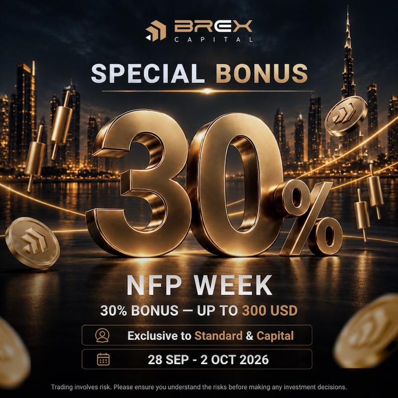 Brex Capital - 30% Deposit Bonus