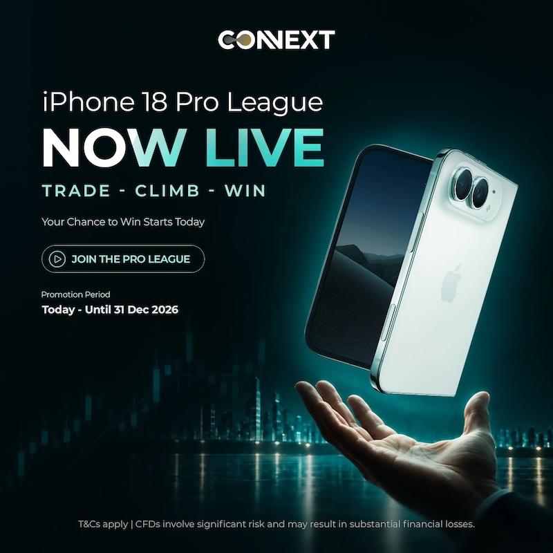 Connext Launches iPhone 18 Pro League, Giving Traders 90 Days to Climb Five Reward Tiers