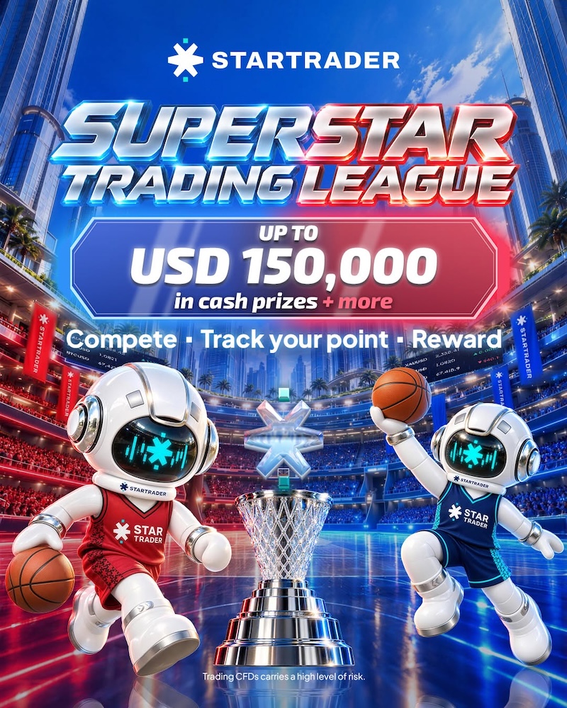 STARTRADER Launches SuperStar Trading League with Three Sessions and Two Conferences