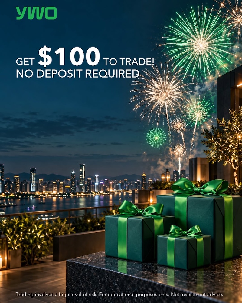 YWO Launches $100 No Deposit Bonus for Eligible New Forex Traders