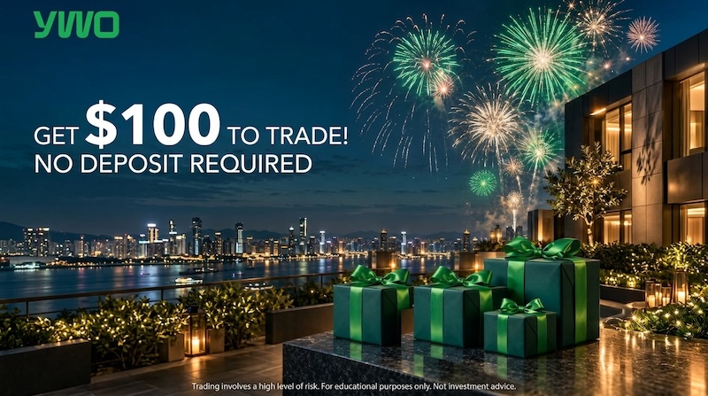 YWO No Deposit Bonus - $100 Trading Bonus