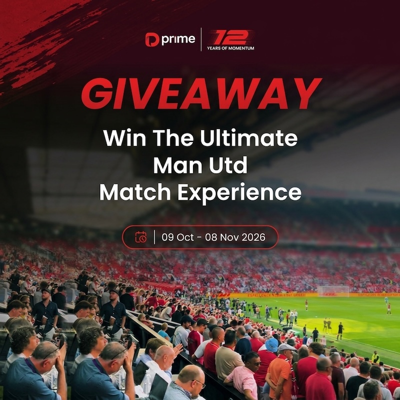 D Prime Celebrates 12 Years with Old Trafford Giveaway and Manchester United Experience