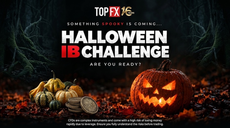 TopFX Launches Halloween IB Challenge With $500 Reward and Additional November Commissions