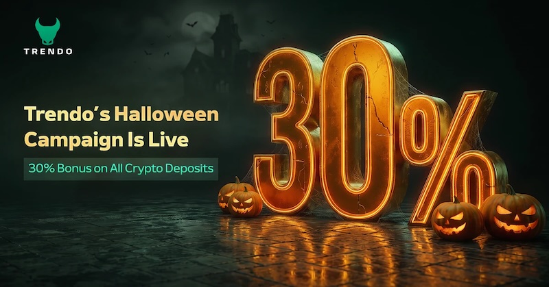 Trendo - 30% Halloween Crypto Bonus