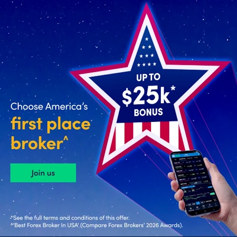OANDA Offers Eligible Traders a Welcome Bonus of Up to $25,000
