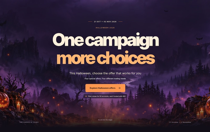 MondFx - 40% Halloween Bonus